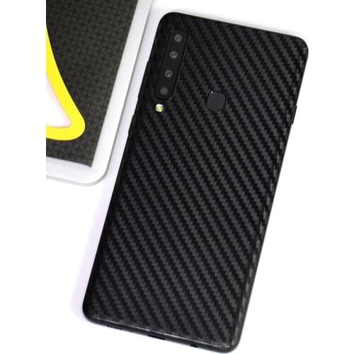 3D Carbon Fiber Skin Protective Film Wrap Skin Phone Back Sticker For SAMSUNG Galaxy A9S A8S A750 A6S A8 Plus 2018 Sticker Film