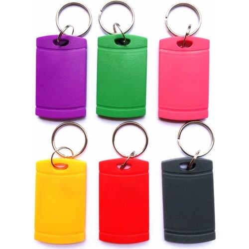 10pcs) T5577 Rewritable Programmable RFID 125 KHz Keychain Keyfobs Key Finder For Copy EM4100 Cards