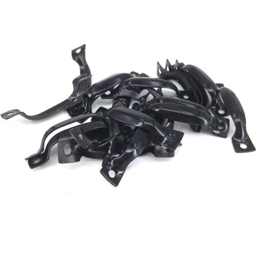 30PCS 52*11mm Retro Black mini Iron pulls decorative gift Jewelry box Drawer Cabinet Handle Vintage