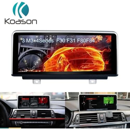 Koason Car Multimedia Player 10.25" IPS Screen Android 8.1 for BMW 3 series F30 M3 4 series F80 NBT Auto Audio GPS Navigation