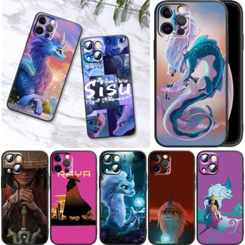 Cute Raya and The Last Dragon Silicone Cover for Apple iPhone 12 11 SE XS XR X 7 8 6 5 S mini Plus Pro MAX 2020 Soft Phone Case