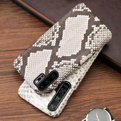 Phone Case For Huawei P40 P30 P20 lite Mate 20 30 Nova 5t P smart 2019 For Honor 30 20 Pro 9 10 lite 8X 9X Python Skin Case
