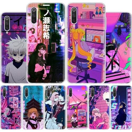 Anime Vaporwave Glitch Hot Cover Phone Case For Xiaomi Redmi Note 10 9 9S 8T 8 7 6 5 9A 6A 7A 8A 9C K20 S2 Pro Luxury Soft Coque