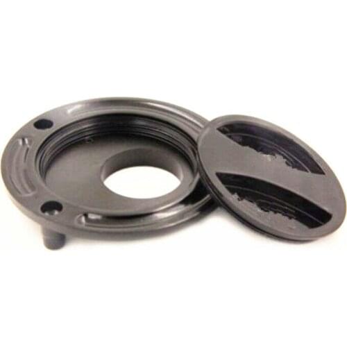 Black Keyless Motorcycle Aluminum Twist Off Fuel Tank Gas Cap For Yamaha YZF-R6
