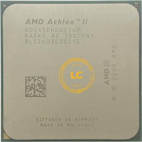 AMD Athlon II X2 245e 2.9 GHz Dual-Core CPU Processor AD245EHDK23GM Socket AM3
