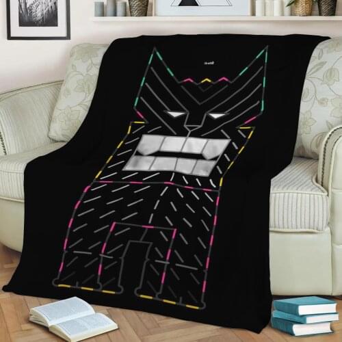 Geometric 07 3D Printed Velvet Plush Throw Fleece Blanket Bedspread Sherpa Blanket Home Decora