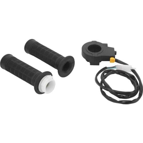 Throttle Grip Wear-resistant Speed Throttle Grip with Ignition Switch for Electric Bicycle