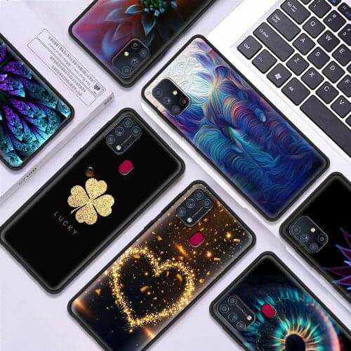 Beauty Luxury Soft Cover for Samsung Galaxy M11 M21 M30S M31 M31S M51 A7 A9 2018 Smartphone Accessories Case