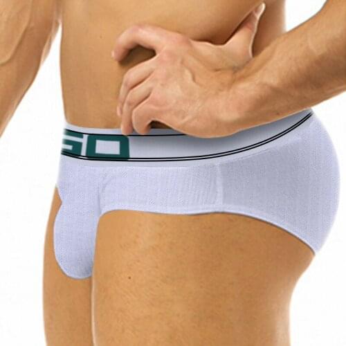 Gay Underwear Man Cuecas Masculinas Men Sexy Briefs Mens Underpants Cotton Breathable Panties Shorts Slip Homme BS3132