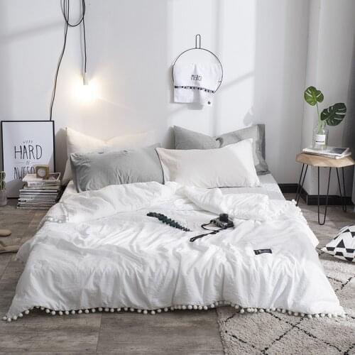 Pure Cotton Ball Solid Color Summer Air-condition Blanket for Single Double Student Dormitory Quilt TV Sofa Sleep Blankets Decor