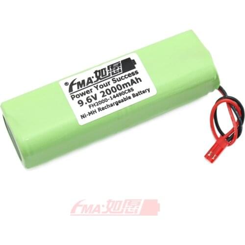 Ni-MH 9.6V 2000mAh Model Toy Remote Control Rechargeable Battery w/SYP AA_8SE
