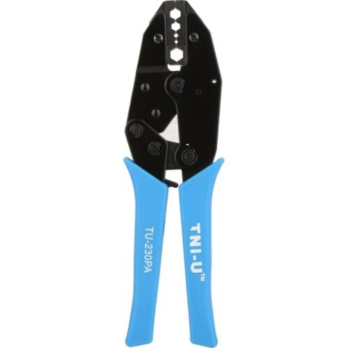 TU-230PA Locking Ratchet Crimping Press Pliers Crimper Clamps Tools for BNC Connector 8.22/6.48/5.41/2.5/1.72mm