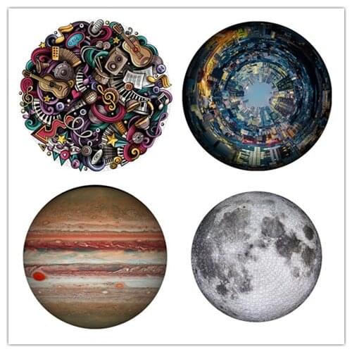 Puzzle 1000 Pieces Moon And Earth Difficult for Adult Jigsaw Puzzle Toys Educational Toys Kids Gifts 1000pcs rainbow Puzzle