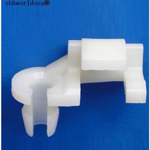 Shhworldsea 100PCS cars plastic clips car fastener Door lock lever, engine lock button push rod for Chrysler for ford for GM