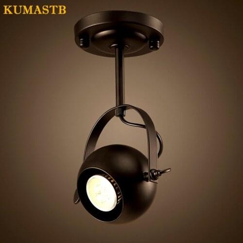 Industrial Loft Ceiling Light Vintage LED Ceiling Lamp Creative Living Room Cafe Restaurant Plafonnier LED Modern Bar Light