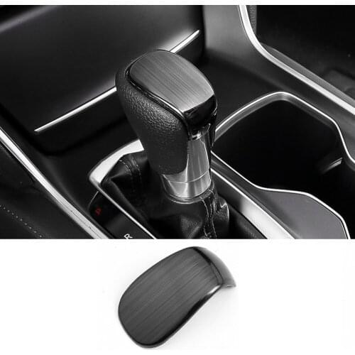 Car Gear Shift Knob Sequins Cover Case Sticker for Honda Accord 10th 2018 2019 Accessories Carstyling