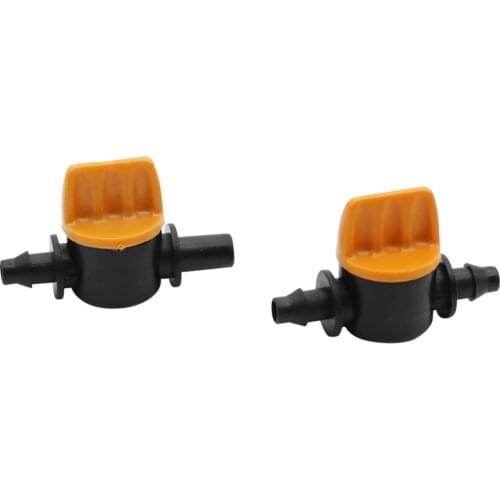 Garden Mini Water flow control valve Agriculture Garden watering system Water hose connector Hose fitting Valve 5 Pcs