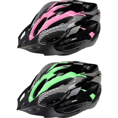 Mountain Bike Helmet Motor Bicycle Push Bike Safety Smart Cycling Helmet for Carbon Fiber with 21 Ventilation Holes