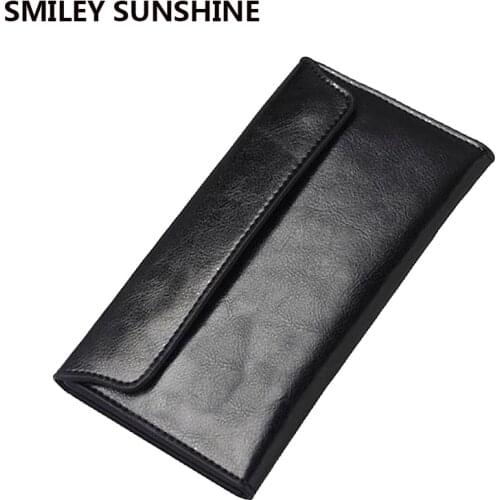 SMILEY SUNSHINE Black Wallets