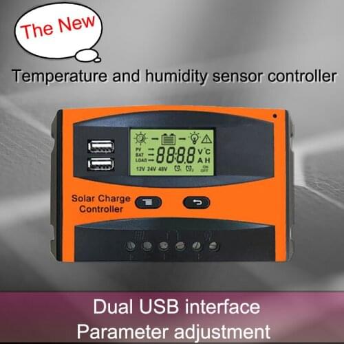 Solar Controller Automatic Universal 30A12V 24V Dual USB Output Charger Controller Street Lamp Photovoltaic Power Generation