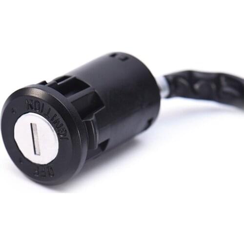 1 Set Universal Motorcycle Ignition Switch Key Quad Motorcycle Keys Starters MTB Cylinder Ignition Switch for Suzuki Dirt Bike