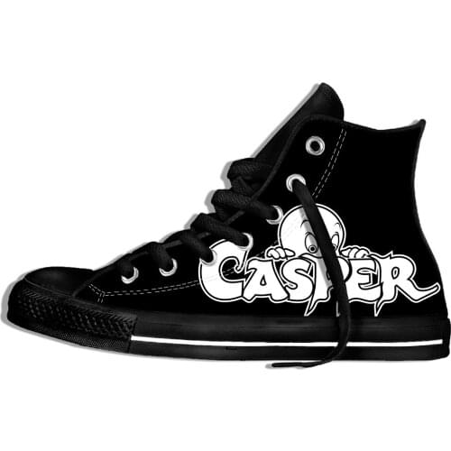 Funny Novelty Women/Men Casper The Friendly Ghost Casper And Wendy True Boo Retro Casual Lightweight Shoes