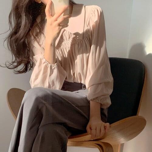 Womens Long-Sleeved Shirt Sneaky Design White