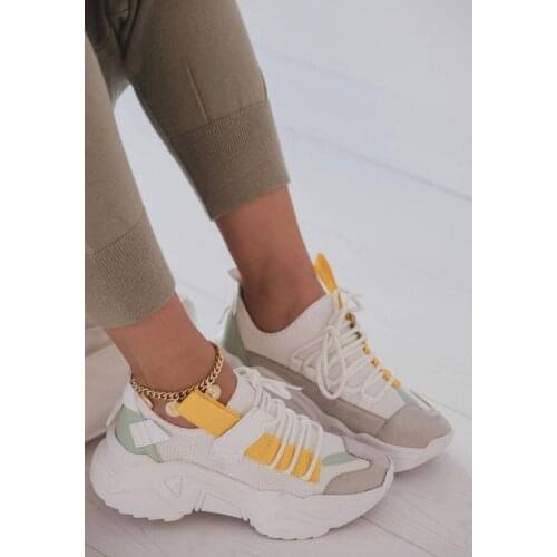 Women Sneakers Off White Yellow Luxury Lolita Walking Shoes Casual Vulcanize Gym Sport Designer Ladies Trainers 2020 2021 Flats