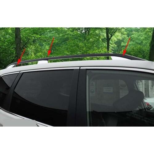 Roof Rack Chrome Luggage Cover Trims For 2019-2021 Subaru Forester New Decoration Style 1PCS