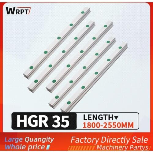 Free Shipping High Quality 1800mm-2550mm HGR35 Square Linear Guideway Engraving Slider Bracket CNC Engraving Machine