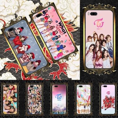 TWICE Yoo JungYeon momo Sana Mina Phone case For Xiaomi Mi Max Note 3 A2 A3 8 9 9T 10 Lite Pro Ultra black tpu waterproof