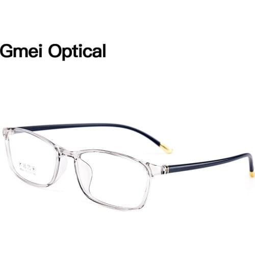 Gmei Optical Ultralight TR90 Women Optical Glasses Frames Plastic Optic Glasses Frame For Men Myopia Spectacles Oculos M5001