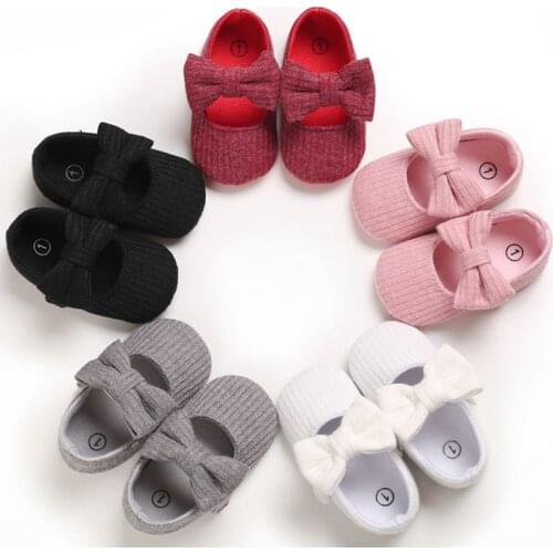 Baby Girls Cotton Shoes Retro Spring Autumn Toddlers Prewalkers Cotton Shoes Infant Soft Bottom First Walkers 0-18M