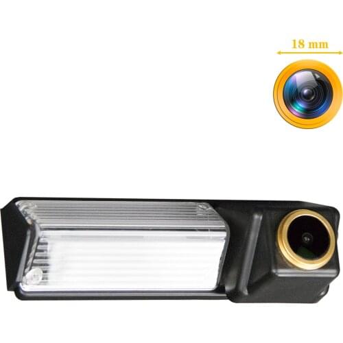 Freezzmi HD Car Rear View Reverse Backup Camera Original Hole for Mitsubishi Pajero Sport Grandis Challenger Colt Plus Nativa