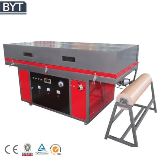 3D foil laminating machine for wood door making