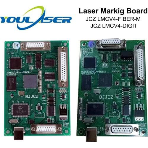 BJJCZ Laser Marking Machine Controller Original Card V4 Ezcard for 1064nm Fiber Marking Machine IPG Raycus MAX