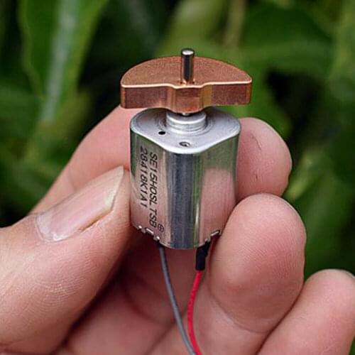 Minebea SE15HOSLTP DC 12V 6500RPM Large Torque 6-Pole Rotor Electric Motor Micro 15MM Square DC Motor 2mm Shaft