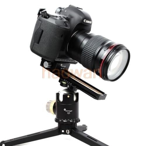 180mm Macro Focusing Rail Slider close up BallHead tripod head Quick Release Plate For canon nikon pentax sony Camera light