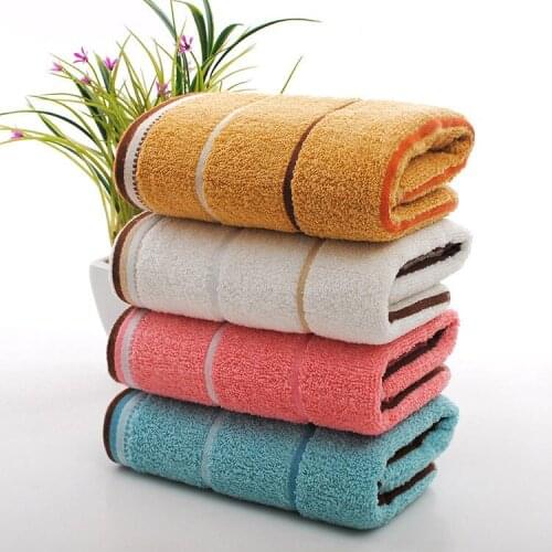 Thick creative gift towel, Pure Cotton Striped towel