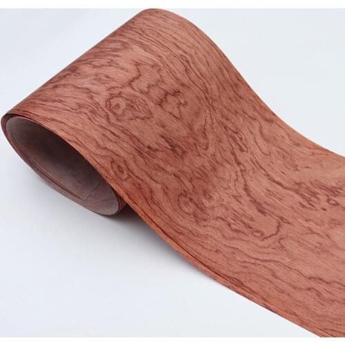 1Pcs Rosewood Veneer Natural Ormosia Henryi Prain Veneer For DIY Furniture Sound/Audio Guitar 20*250CM