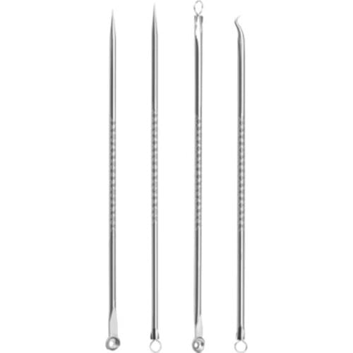 Steel Acne Removal Needles Pimple Blackhead Remover Tools Spoon Face Skin Care Tools Needles Facial Pore Cleaner Tools