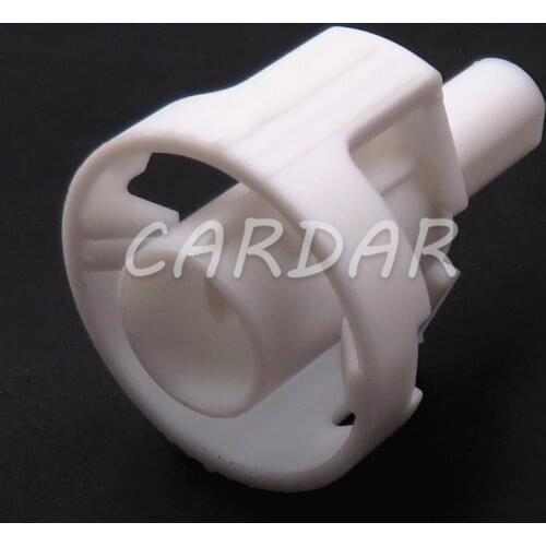 1 Set 1 Pin 2.8 Series Car Wire Plastic White Connector Waterproof Female Socket With Terminal and Rubber Seals