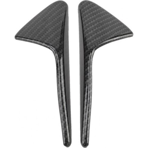 2Pcs Anti-scratch Good Texture Side Camera Cover Trim Car Sticker Car Accessories for Tesla Model 3 smart 451 tuning