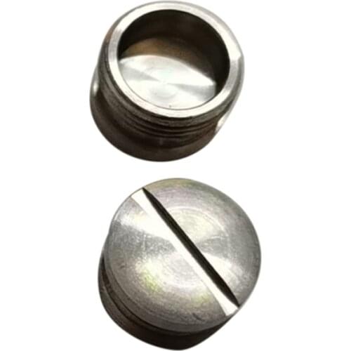 2Pcs Titanium Alloy Screw Beater Pedal Shaft Plug Screw Bicycle Pedal Screw Bicycle Parts