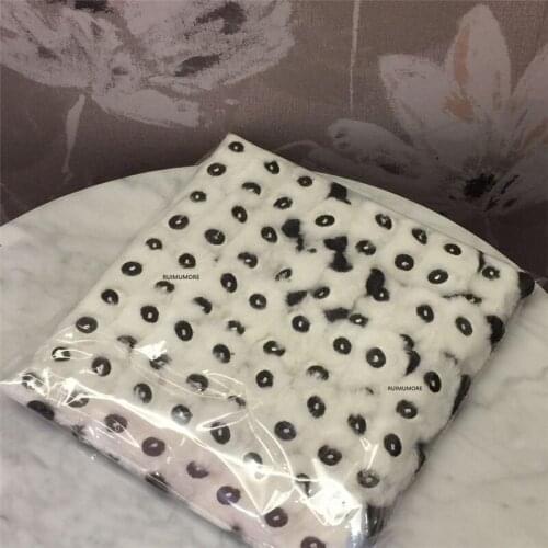 40PCS/LOT Panda Fluffy 4.5CM Plush Stuffed TOY DOLL ; Decoration Small Gift