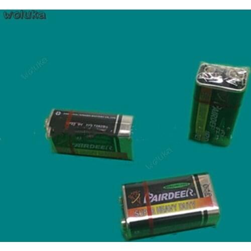 9V battery stack square carbon smoke alarm microphone toy multimeter battery universal meter battery CD50 Q04