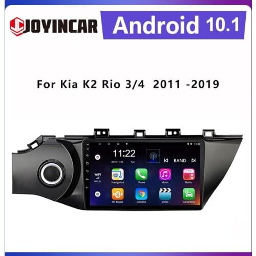 JOYINCAR 2+32 WiFi 2din Android 10.1 Car Radio Multimidia Video Player Navigation GPS For KIA RIO 3 RIO4 2011-2019 Head Unit