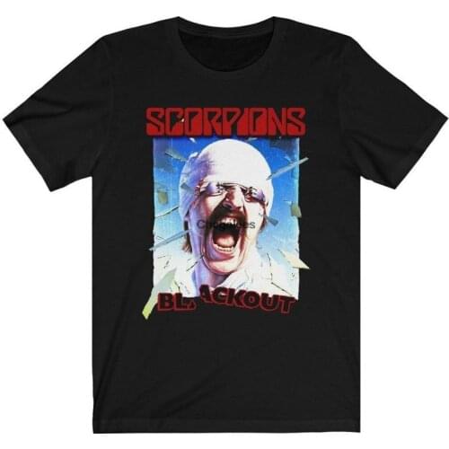 Scorpions Blackout T shirt Scorpions First Sting The Scorpions ShirtRock Band T Shirt Scorpion Heartbeat Shirt Music T Shirt