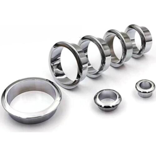 Hot Metal Desk Wire Hole Cover Base 60mm Table Cable Outlet Pc Grommet Port Protector Cabinet Vent Decor Ring Furniture Hardware