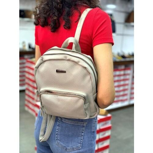 Lal Shoes & Bags Lebina Medium Size Women Backpack-brown 'Turkish' Quality 2021 Fashion Design Season Comfort Fast shippin